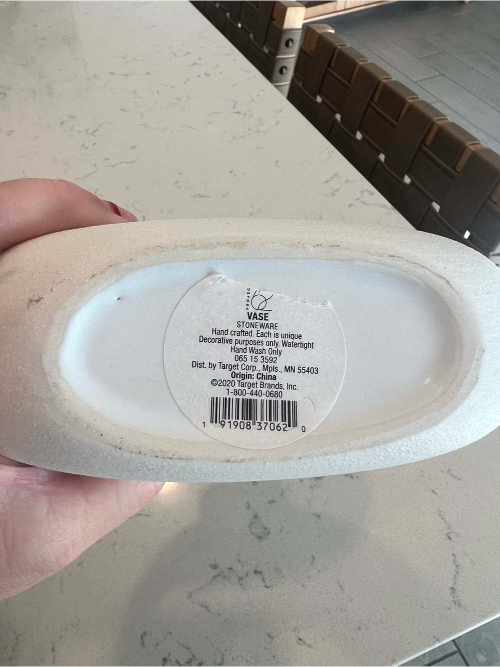 Project 62 Circle Ceramic Vase - White - Picture 6 of 6